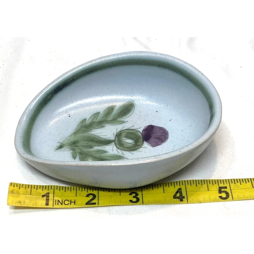 Buchan Thistle Stoneware Spoon Rest Scotland